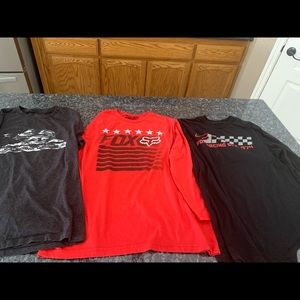 2 Fox Racing 1 California republic long sleeves